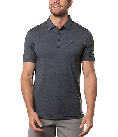 TravisMathew The Heater Performance Stretch Short Sleeve Polo Shirt