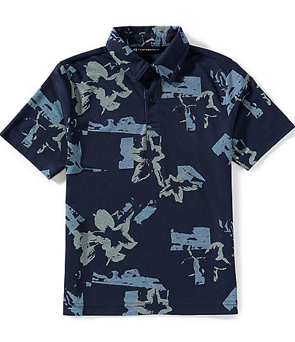 TravisMathew Big Boys My Favorite Hello Polo Shirt