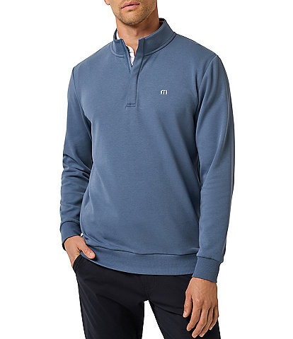 TravisMathew Cloud Quarter Zip 2.0 Fleece Pullover
