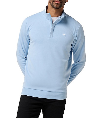 TravisMathew Cloud Quarter Zip 2.0 Fleece Pullover