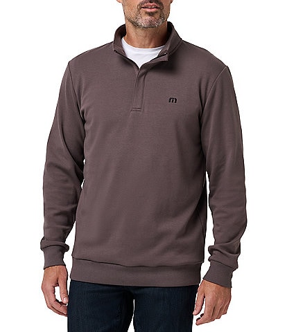 TravisMathew Cloud Quarter Zip 2.0 Fleece Pullover