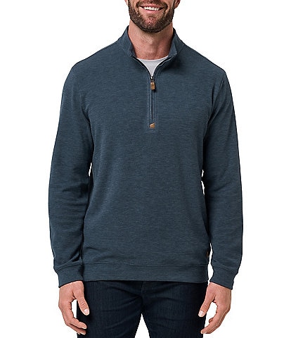 TravisMathew Cloud Sweater Quarter Zip Pullover