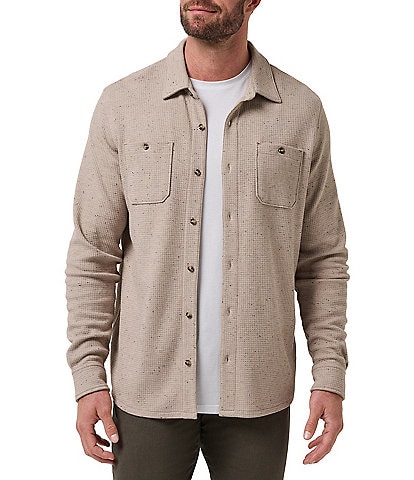TravisMathew Cloud Waffle Shirt Jacket