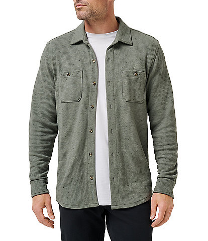 TravisMathew Cloud Waffle Shirt Jacket
