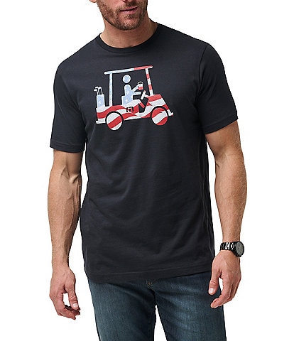 TravisMathew Five K Day Americana Short Sleeve T-Shirt