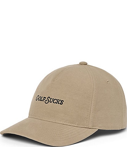 TravisMathew Golf Sucks Snapback Hat