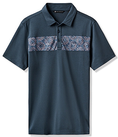 TravisMathew Good Good Acropolis Sleeve Polo Shirt