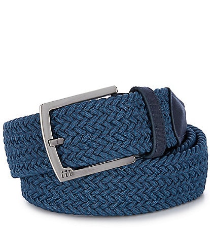 TravisMathew Little Luck 1 3/4#double; Stretch Woven Belt