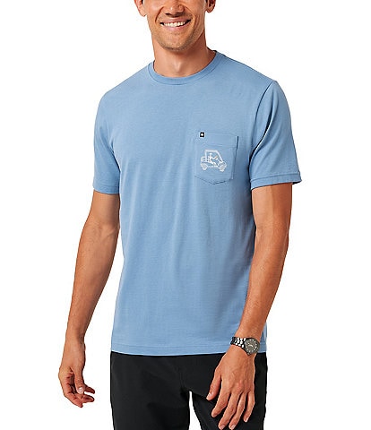 TravisMathew Lost Mapes Pocket Short Sleeve T-Shirt