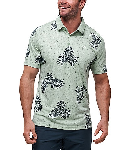 TravisMathew Lush Forest Short Sleeve Polo Shirt