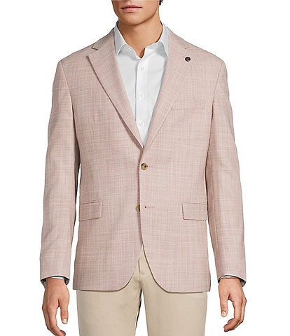 TravisMathew Modern Fit Textured Solid Sport Coat