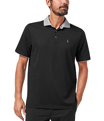 TravisMathew Reservation Number Short Sleeve Polo Shirt