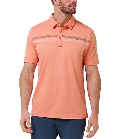TravisMathew Roaming Routes Short Sleeve Polo Shirt