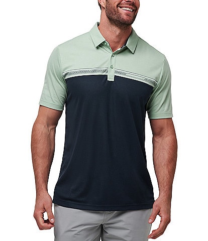 TravisMathew Rustic Route Short Sleeve Polo Shirt