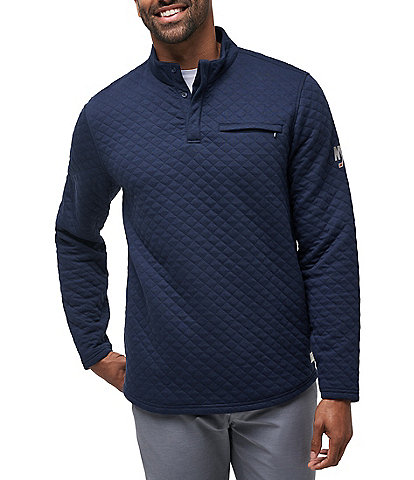 TravisMathew Transatlantic Quarter Zip Pullover