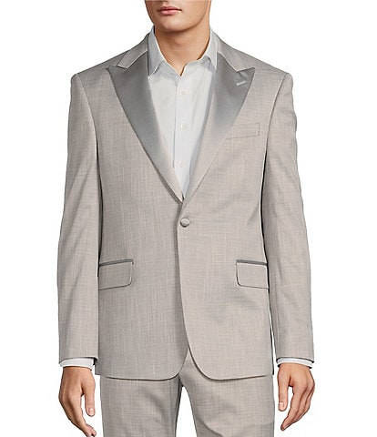 Tre Vero Modern Fit Allover Printed Suit Jacket