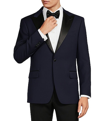 Tre Vero Modern Fit Peak Lapel Tuxedo Jacket