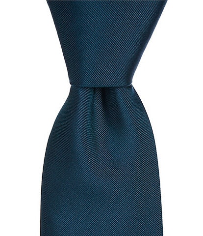 Tre Vero Solid Narrow 3#double; Silk Point Tip Tie