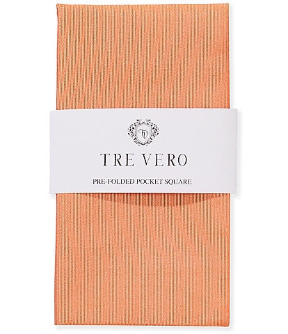 Tre Vero Solid Green Perfect Pocket Square