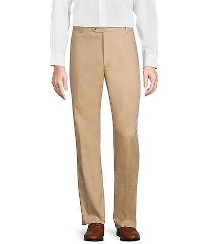 Tre Vero Tan Cotton Suit Pant