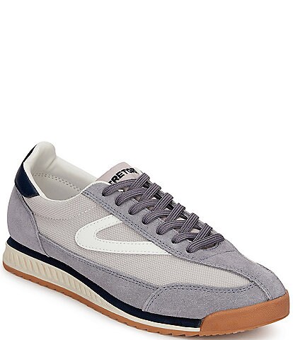 Tretorn Rawlins2 Suede And Fabric Sneakers