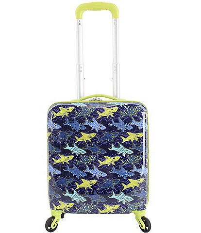 Triforce Kid's Shark Carry-On Spinner Suitcase