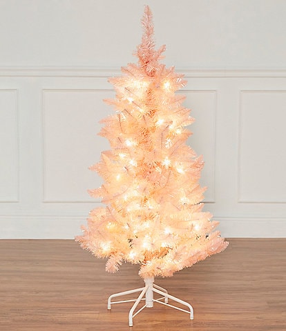 Trimsetter 4-ft. Pre-Lit Tinsel Christmas Tree