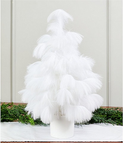 Trimsetter An Elegant Affair Collection Feather Tabletop Tree