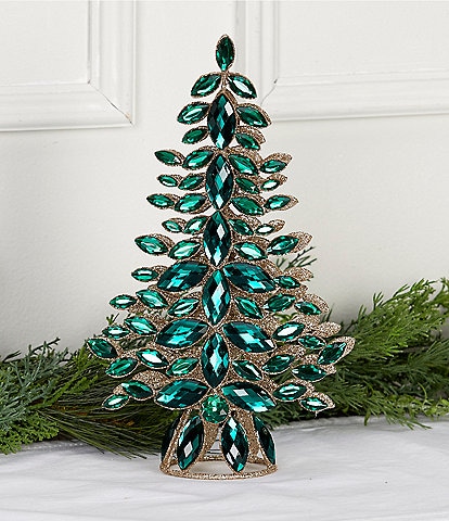 Trimsetter Christmas Maximus Collection Jeweled Tabletop Tree Decor