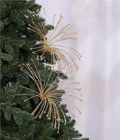 Trimsetter Holiday Decor Collection Beaded Spray Pick, Set of 2