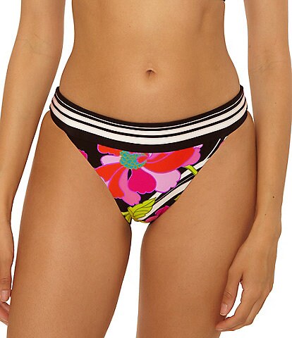 Trina Turk Bougainvillea Reversible Hipster Swim Bottom