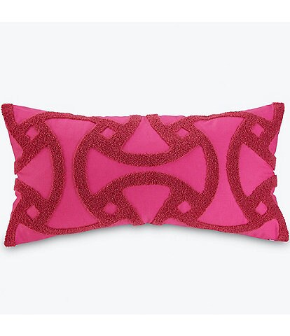 Trina Turk Embroidered Tufted Rectangular Pillow