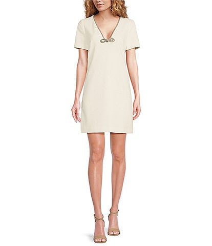 Women s White Cocktail Party Dresses Dillard s