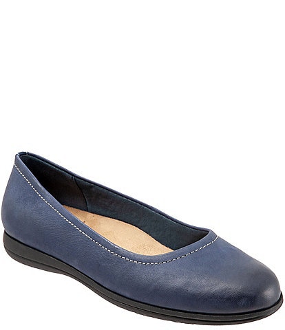 Trotters Darcey Leather Ballet Flats