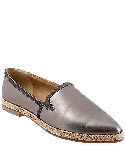 Trotters Estelle Leather Espadrille Loafers