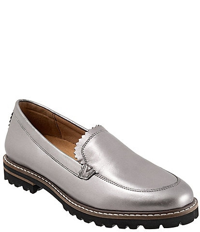 Trotters Fayth Leather Loafers