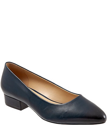 Trotters Jewel Leather Pumps