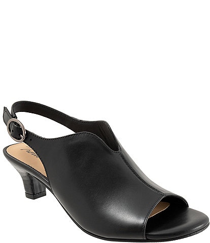 Trotters Norma Leather Slingback Sandals