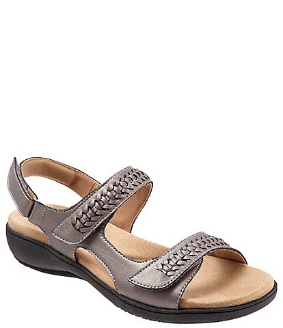 Trotters Romi Woven Adjustable Sandals