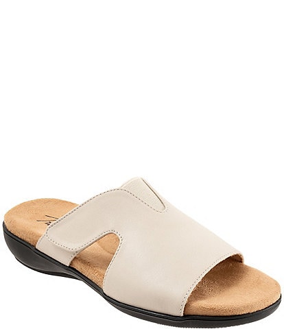 Trotters Roxine 2.0 Leather Slide Sandals