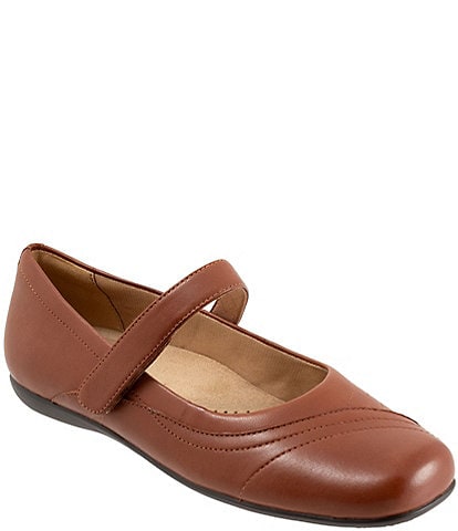 Trotters Sherese Leather Mary Jane Flats