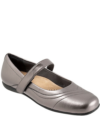 Trotters Sherese Leather Mary Jane Flats