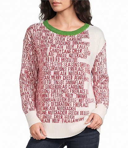 Tru Luxe Jeans Holiday Knit Sweater