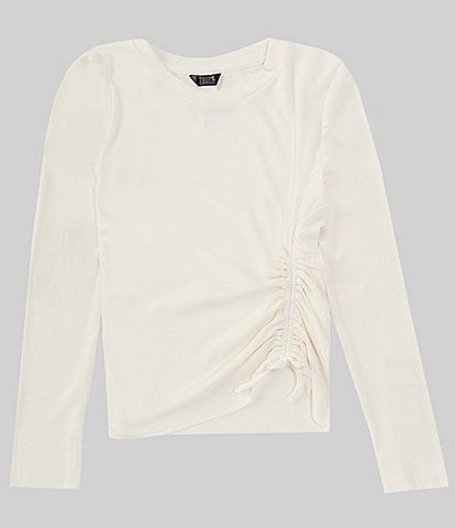 Truce Big Girls 7-16 Long Sleeve Cinched Top