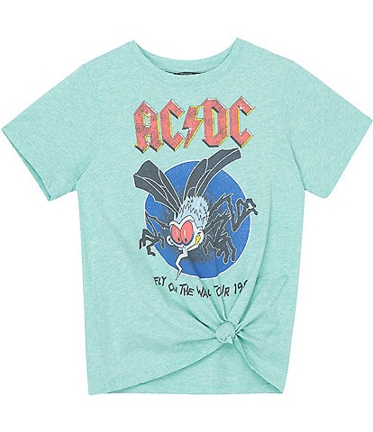 Truce Big Girls 7-16 Short Sleeve ACDC Fly On The Wall Tee