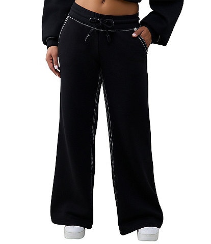 True Religion Becca Low-Rise Big-T Bootcut Pants