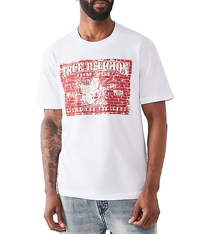 True Religion Brick Buddha Short Sleeve T-Shirt