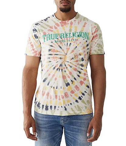 True Religion City Tie-Dye Short-Sleeve T-Shirt