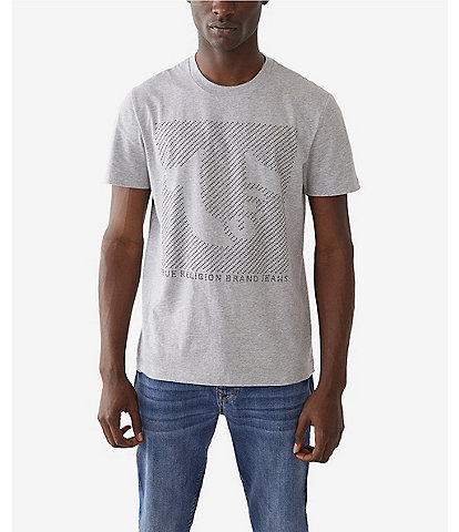 True Religion Crystal-Logo Short-Sleeve T-Shirt
