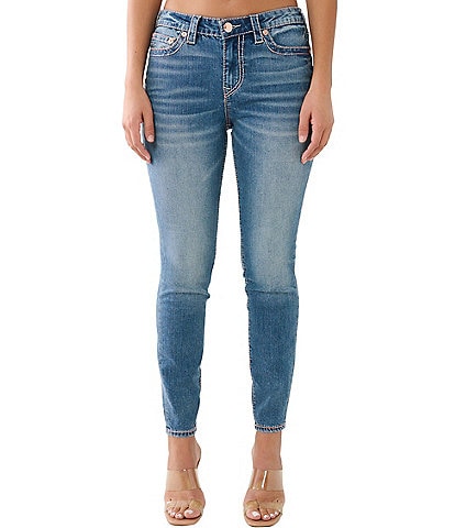 True Religion Women's Beeca Flap Pocket Bootcut Stretch Jeans in Light  Larima